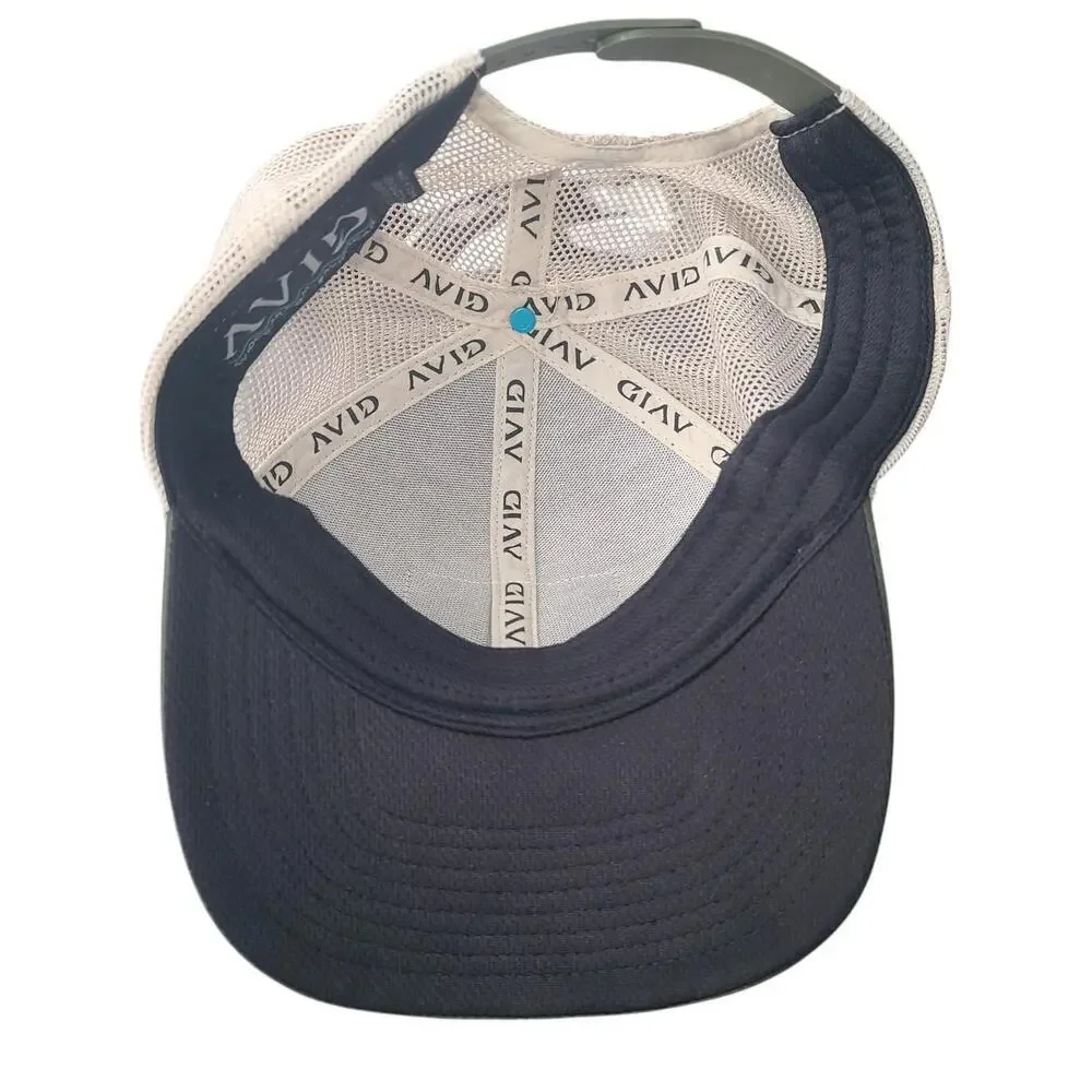 Avid Olive Green Trucker Hat with Leather Patch - Used - Picture 7 of 8